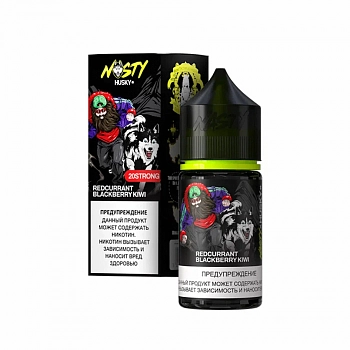 Ар Nasty X Husky SALT "Redcurrant Blackberry Kiwi" 30-20