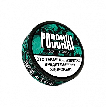 Купить Жевательный табак PODGONKI STRONG "МЯТА" (double) Жевательный табак PODGONKI STRONG "МЯТА" (double)