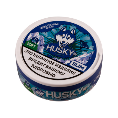Купить Жевательный табак Husky Slim "Menthol" Жевательный табак Husky Slim "Menthol"