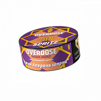 Купить Табак Overdose, 25гр "Gin Spritz / Джин Апероль шприц" Табак Overdose, 25гр "Gin Spritz / Джин Апероль шприц"