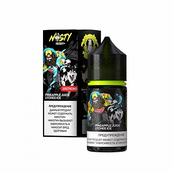 Ар Nasty X Husky SALT "Pineapple Juice Lychee Ice" 30-20