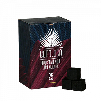 Купить Cocoloco HORECA 25мм, 72шт/уп - уголь для кальяна Cocoloco HORECA 25мм, 72шт/уп - уголь для кальяна